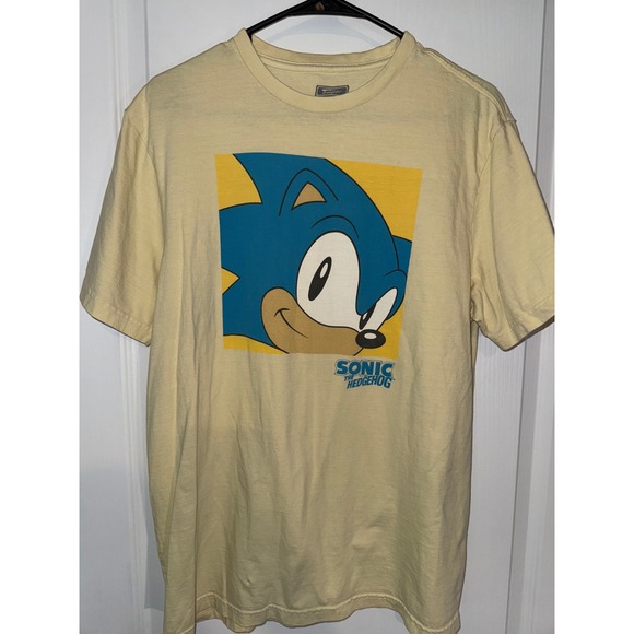 Sonic The Hedgehog Graphic T Shirt Tailgate Sega Video Game Mens Large Fan Merch - Picture 1 of 4